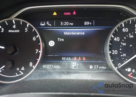 2023 Nissan Maxima Sr Xtronic Cvt z USA, uszkodzony, nr VIN 1N4AA6EV7PC502365